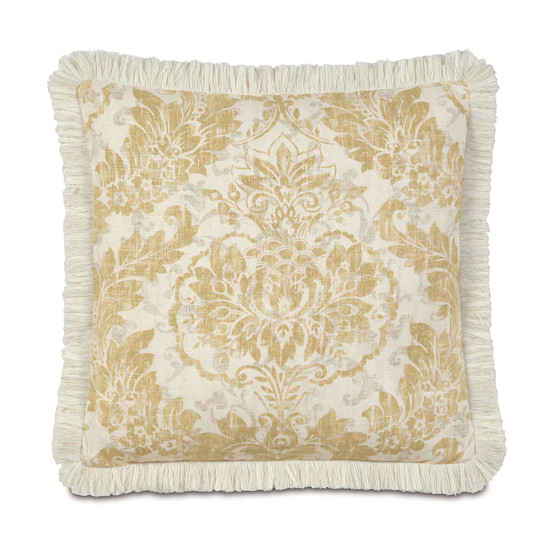 Sabelle Linen Square Pillow Cover & Insert, 20"H x 20"W