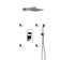 Cahoon Complete Shower System with Rough in-Valve