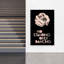 Affiche d'art mural contemporain abstrait « Pas de position, seulement de la danse »-1376503157