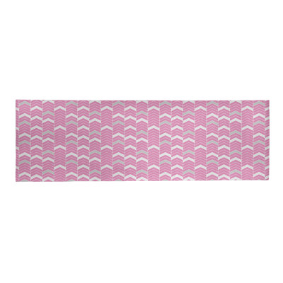 Chenille Chevron Indoor Rug