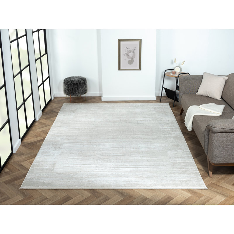 Serene cream  Rug, Rectangle 200 x 290cm
