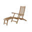 Tropicana Reclining Teak Chaise Lounge