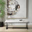 Banc long noir Garr