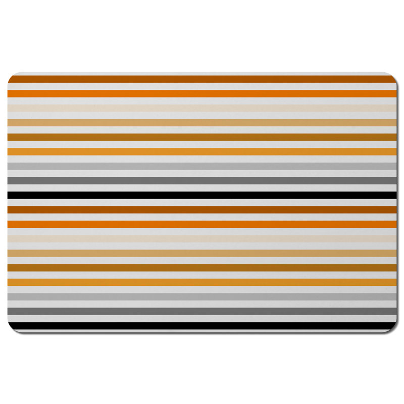 Halewood Wood, Polyester Striped Rectangle Placemat