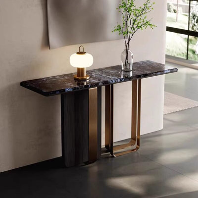 Console en métal de style italien