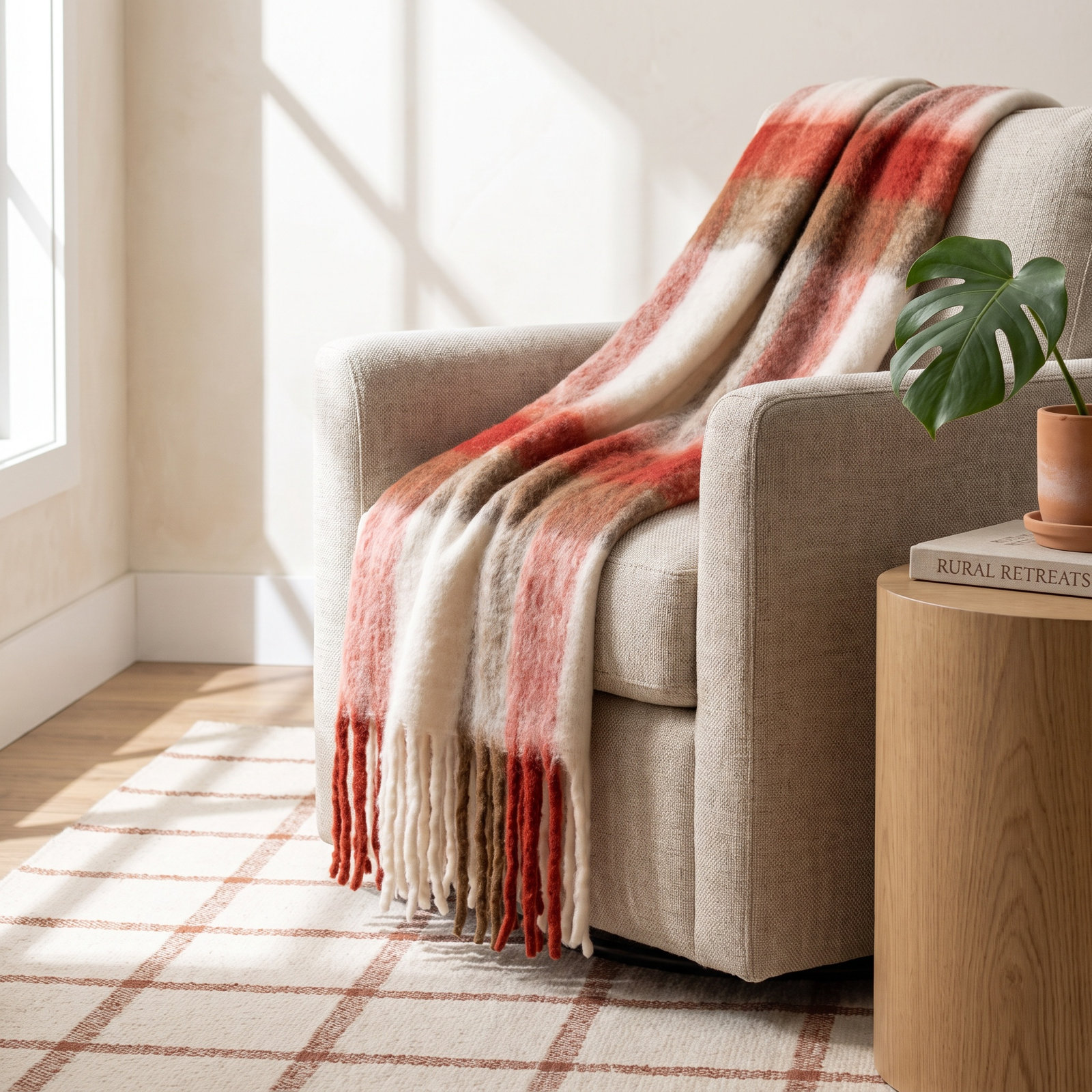Ixia Throw Blanket