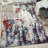 Heffernan Abstract Ivory/Blue/Red Rug-27814314