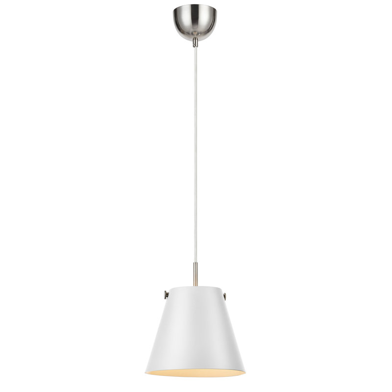 Belisle 1 - Light Cone Pendant, White