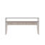 Mezzanine 66'' W Glass Console Table