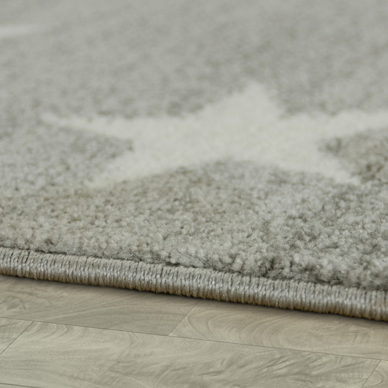 Aquilae Flatweave Grey/Brown/Blue Rug, Rectangle 200 x 280cm