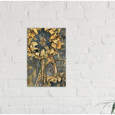 Duskflower 1 Piece Wrapped Canvas Painting