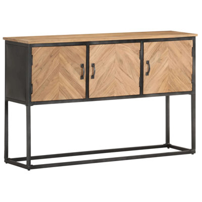 Fabiola 120cm Solid Wood Top Console Table