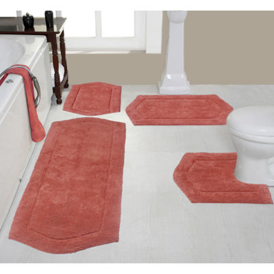 Morissette 4 Piece Bath Rug Set