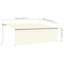 Dakota Fields Polyester Yellow/White Cover Retractable Patio Awning-1831576288-1831576351-1831576345