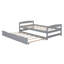 Lit plateforme simple avec lit gigogne simple-1224379164