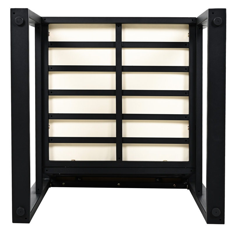 Ensemble de salle à manger d'extérieur 7 pièces - Bois beige et acier, coussins amovibles, - Pour 7 pièces, structure en acier, coussins imperméables pour jardin.