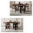 A selection of solid wood dining table-802797515