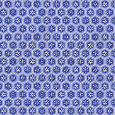 Bleu géométrique Tapis décoratif