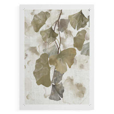 Ginkgo Accent I - Impression sur toile seulement - NON-CADRE
