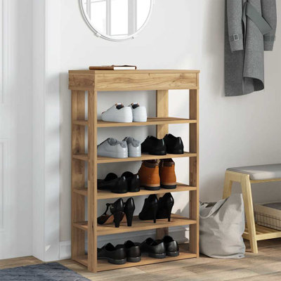 Shoe Rack 80X30x98 Cm Engineered Wood