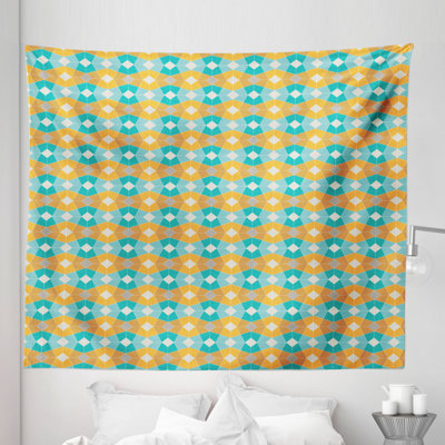 Geometric Tapestry Wall Hanging