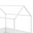 Keisha Metal House Bed with Fence-2134133416-2134133415