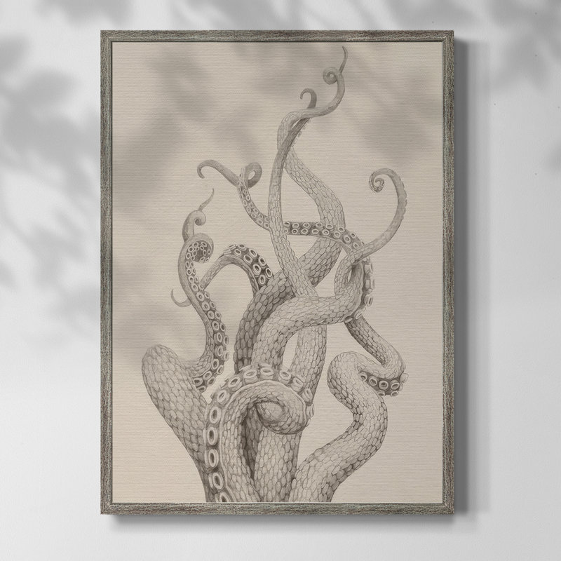 Deep Dive I Framed Print - Solid Wood, H 21 po x l 17 po