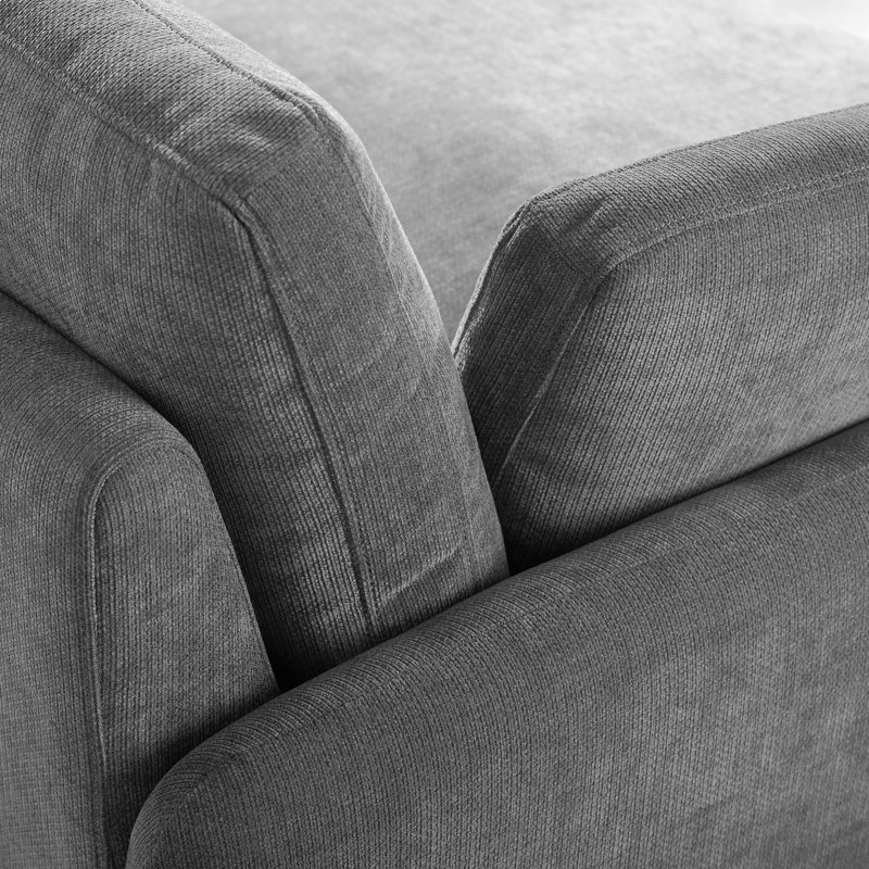 Canapé simple surdimensionné en chenille 50 * 43 ", fauteuil d'appoint large et profond, fauteuil rembourré moderne et confortable, canapé-lit avec coussins pour le salon et l’appartement