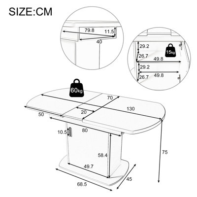 Extendable Dining Table