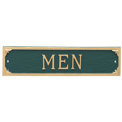 Weather Resistant Metal Garden Plaque