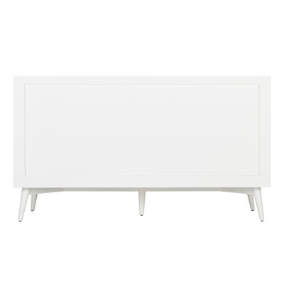 Ensemble de meuble-lavabo double 60 po avec lavabo sous plan Novak