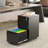 2 Drawer Mobile File Cabinet with Lock for Legal/Letter/A4 Size - Fully Assembled Except Wheels-289533646
