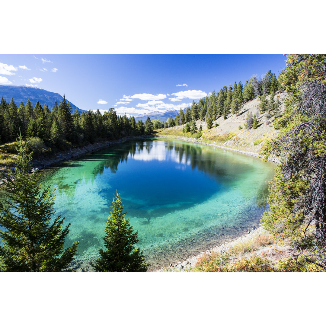 Leinwandbild Dritter See, Tal der Fünf Seen, Jasper National Park