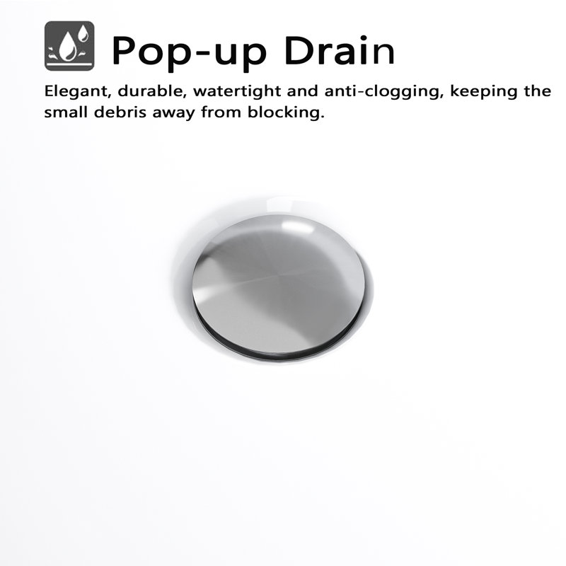 67'' Acrylic Freestanding Bathtub,Deep Soaking Bathtub