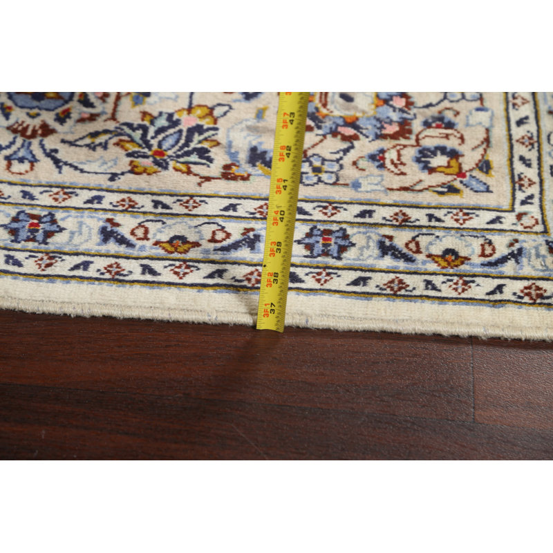 Jakorian One-of-a-Kind 7'11" X 11'7" 1970s Wool Area Rug in Ivory