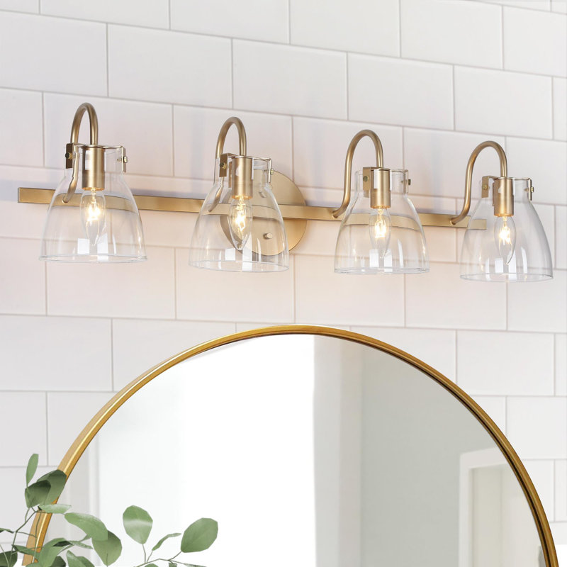 Maj 4 - Light Dimmable Modern Gold Vanity Light