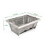 Barbecue au charbon de bois pliable pour barbecue
