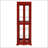 Lighted Glass Curio Display Cabinet With Adjustable Shelves, Perfect For Showcasing Collectibles And Wine Bottles.