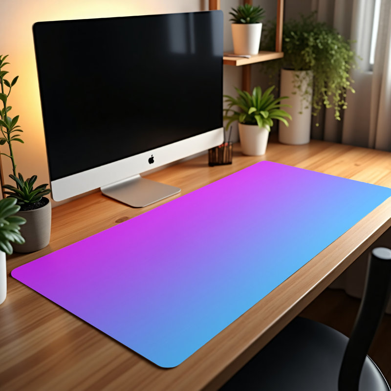 Polyester Desk Pad, 23.6x13.8