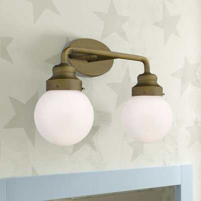 Éclairage pour meuble-lavabo 2 lumières Rabehi