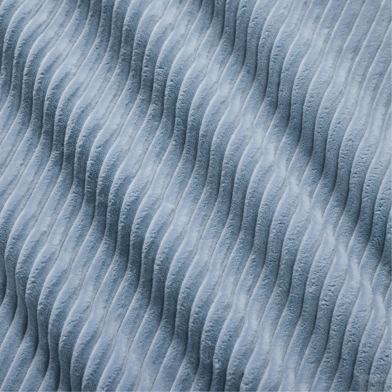 Canapé 4 places en velours côtelé doux 32D éponge haute résilience ergonomique pour animaux de compagnie à compression complète sans emballage combiné sans assemblage pour les études de chambre à coucher, bleu