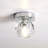Munshi 1-Light 4.7" Crystal Flush Mount Ceiling Light-46263085