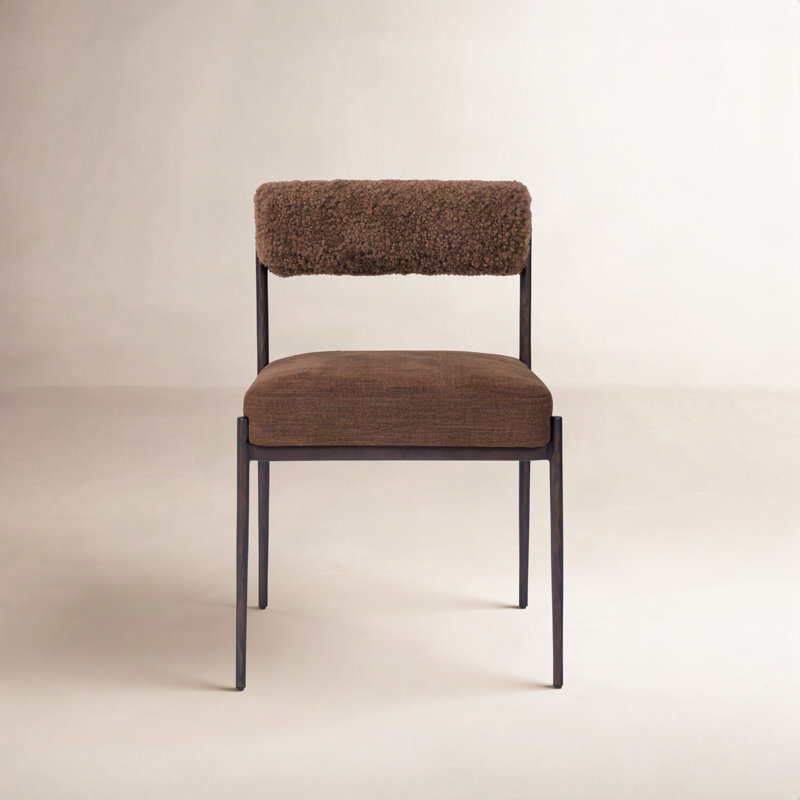 JAZELLE Upholstered Dining Chair, Laughlin Ochre