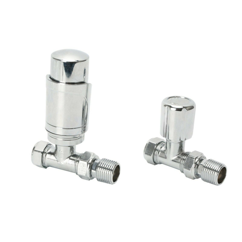 Radiator Valves, Silver