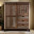 Dodge Pine Solid Wood 55 " W 3 - Drawer Dresser