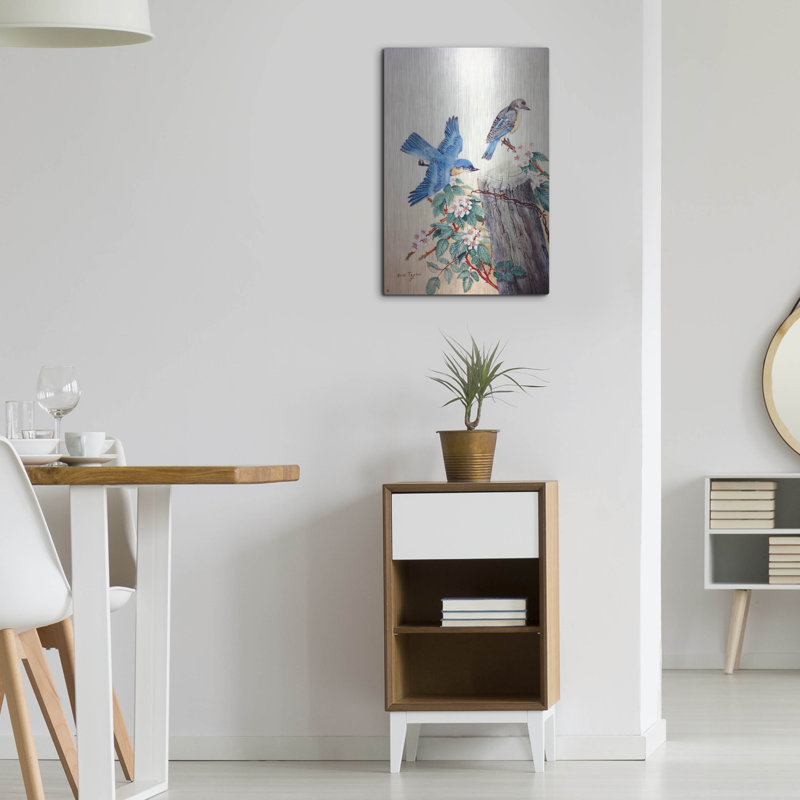 «Bluebirds» par Arie Reinhardt Taylor, H 24 po x l 16 po