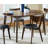 Damian Oval Dining Table Dark Walnut