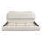Chenille Upholstered Platform Bed Frame,No Box Spring Needed-1262070820-1262070822