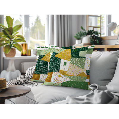 Oreiller réversible intérieur / extérieur Praxies Patches