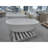 67″Solid Surface Matte Tub, Solid Surface Soaking Tub, Stone Resin Freestanding Bathtub, Thick Edge Stand Alone Tubs With Overflow, Pop-Up Drain, Matte White (Oval)